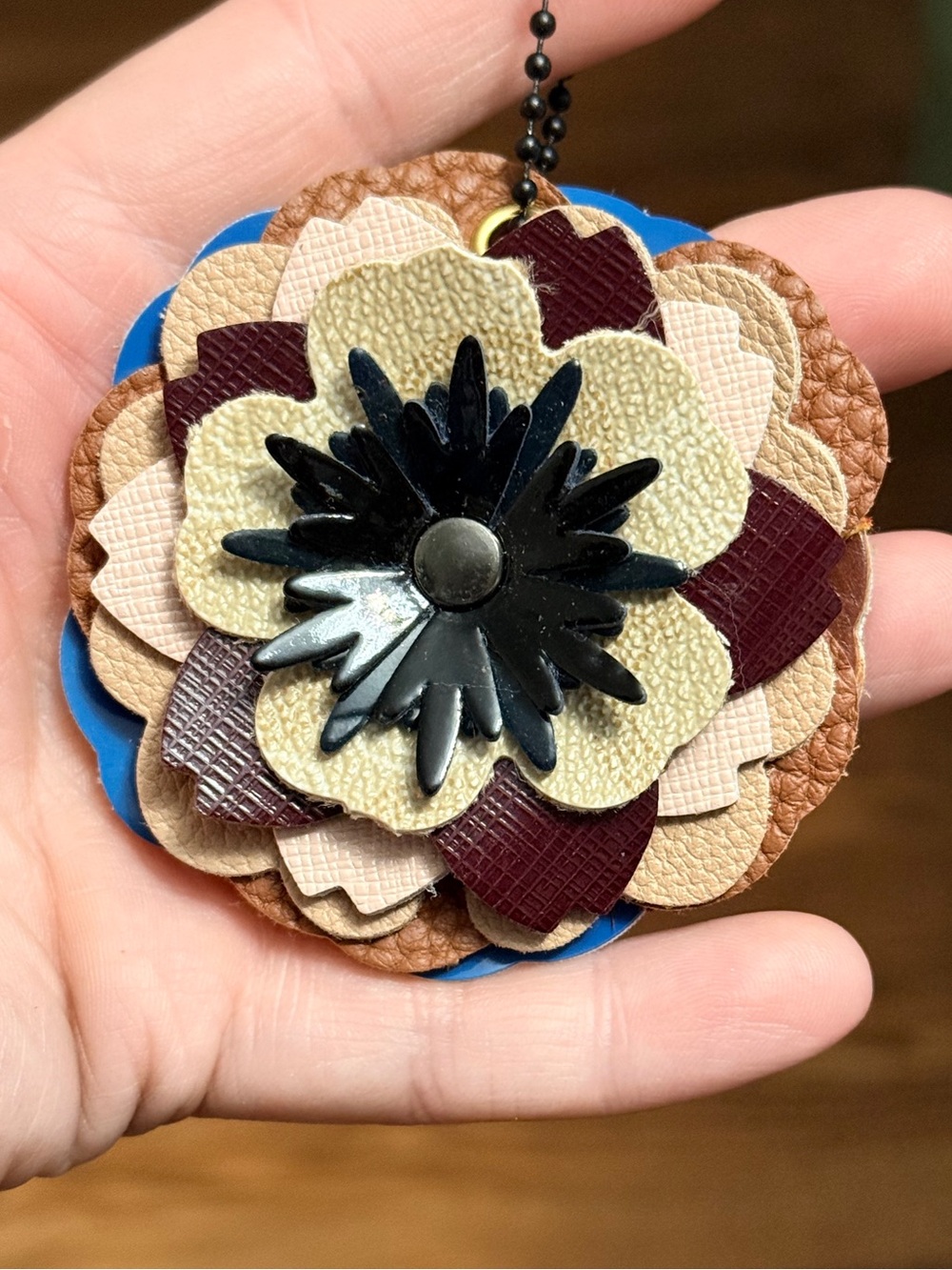 Handmade Floral Bag Charm